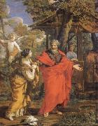 Pietro da Cortona The return of Hagar painting